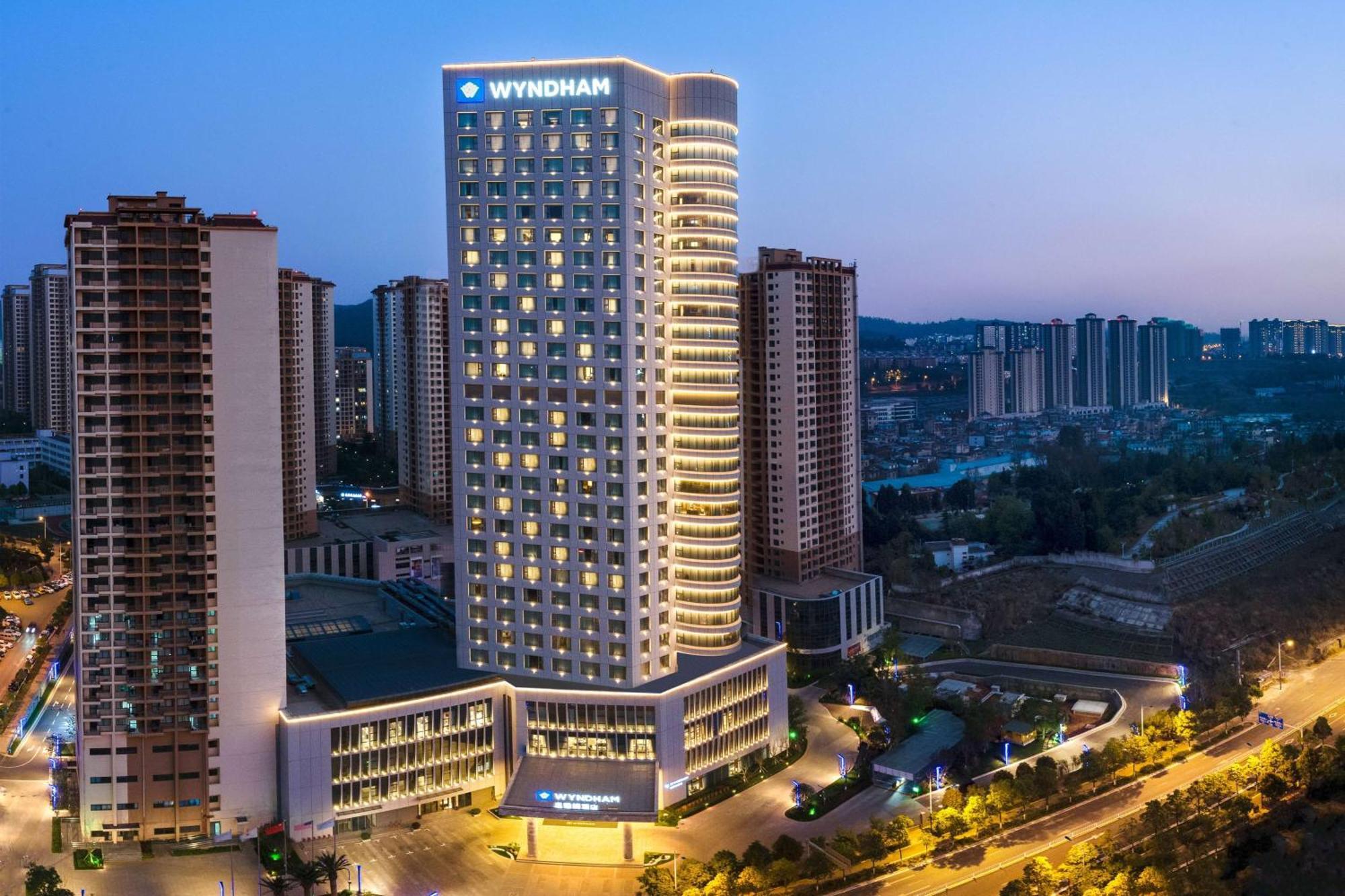 Kunming Huiyue Wyndham Hotel المظهر الخارجي الصورة